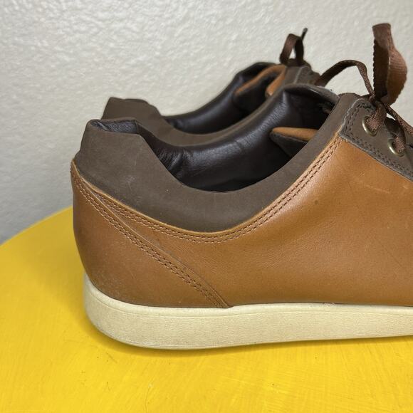 FootJoy FJ Contour Casual Mens 10 M Brown Leather 54222 Spikeless Golf Shoes - Picture 3 of 16